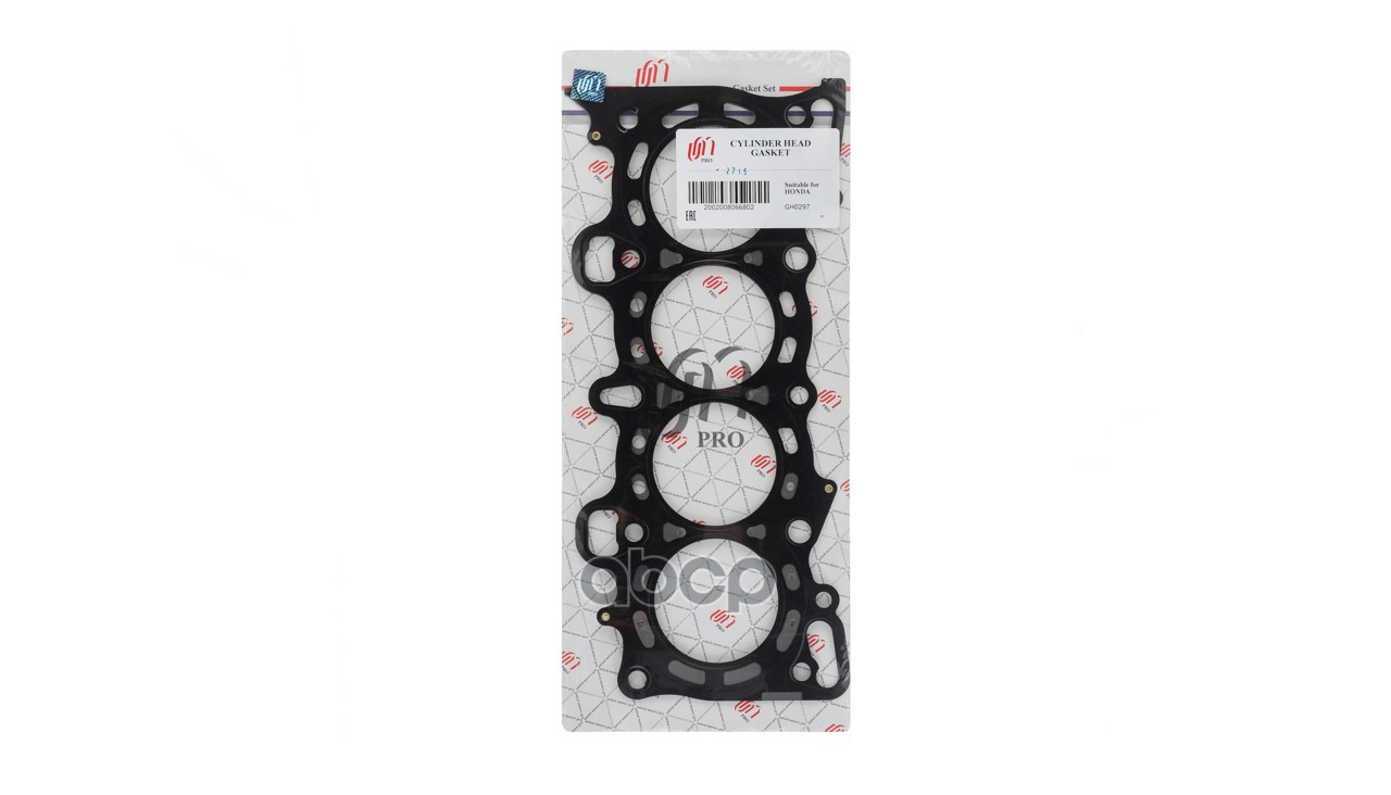 Прокладка головки блока Honda D16Y5 SOHC 16V 1996 (12251-P2J-004) UM United Motors арт. GH0297
