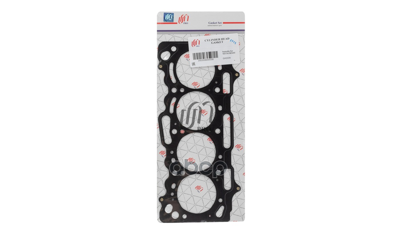 Прокладка головки блока Mitsubishi 4G18 (MD342397) UM United Motors арт. GH0339