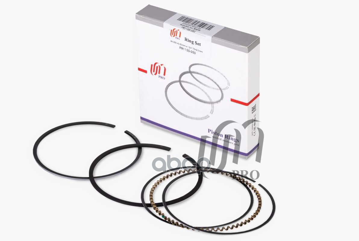 Кольца Поршневые 0.50 Bmw M40b16-B18, M20b25-B27 D84.0+0.50 1.5-1.75-3 На 1 Цил. Um United Motors арт. PR1155050