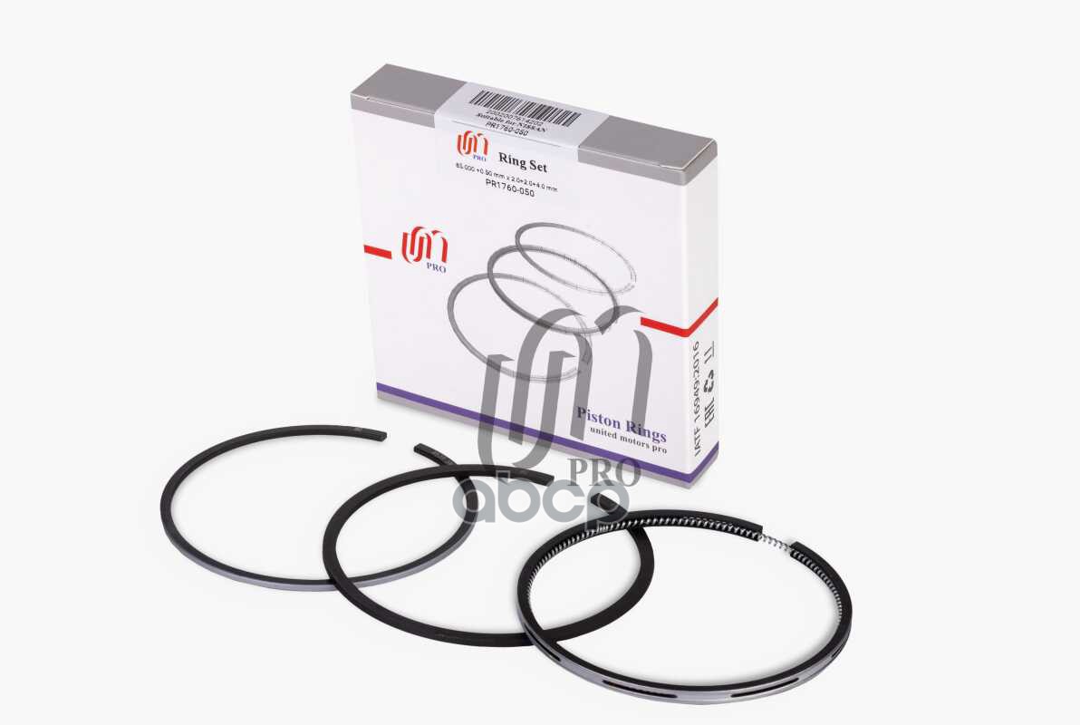 Кольца поршневые 0.50 Nissan RD28T d85.0+0.50 2.0-2.0-4.0 (12036-22J11) на 1 цил. UM United Motors арт. PR1760050