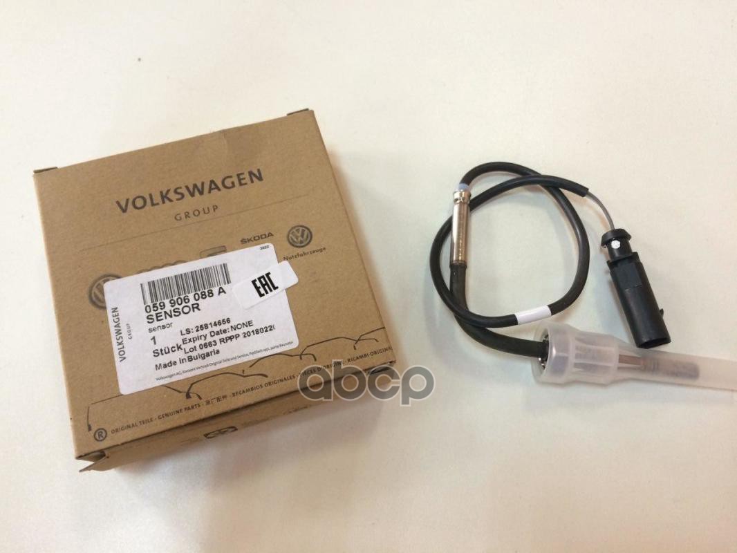Датчик Температуры Выхлопных Газов Audi 3.0 V6 Tdi Отработанных Газов Audi Q5 2008> VAG арт. 059906088A