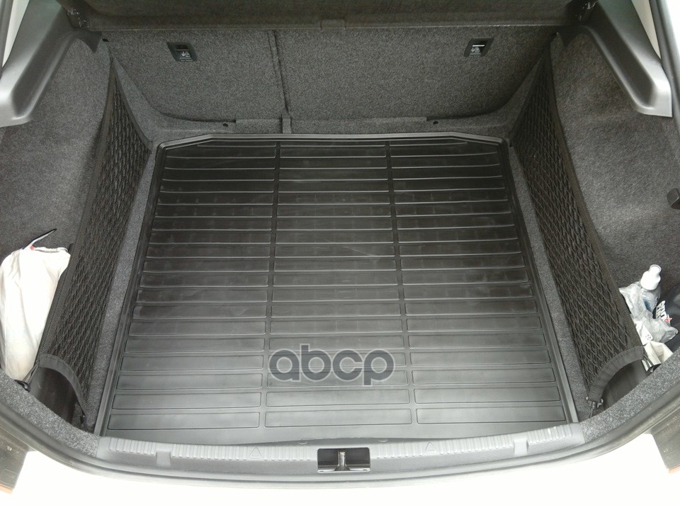 Коврик Автомобильный Резиновый Багажника Skoda: Rapid VAG арт. 5JA061190