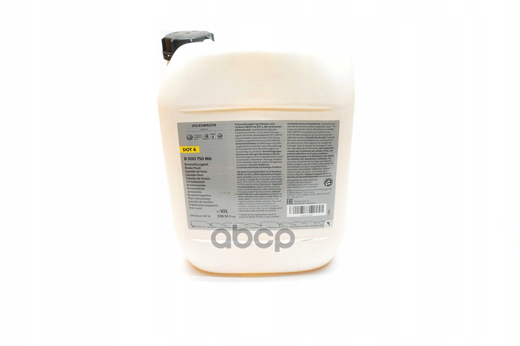 Жидкость Тормозная 10 Л - Brake Fluid Dot-4 VAG арт. B000750M6