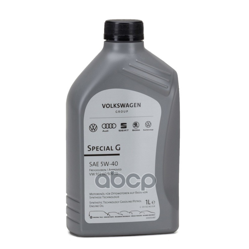 VAG Масло моторное синтетическое VAG Special G 5W40 1л