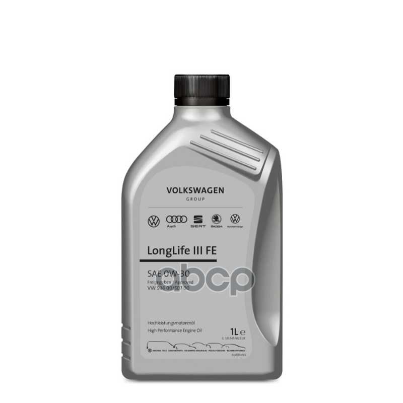 VAG Масло моторное VAG OE  0W30 1L МАСЛО МОТОРНОЕ Longlife III GS55545M2EUR (GS55545M2)