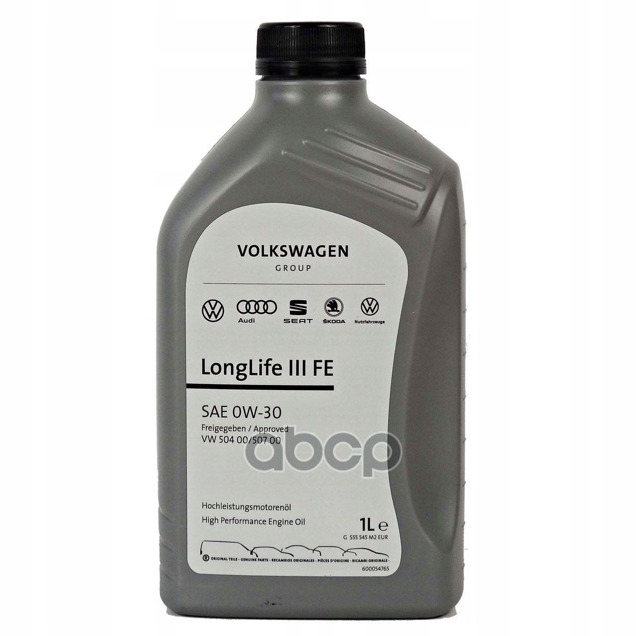 VAG Масло моторное синтетическое VAG LongLife III FE 0W30 1л