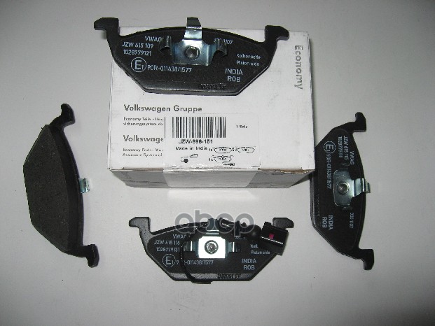 Колодки передние VAG JZW 698 151 VAG арт. JZW 698 151