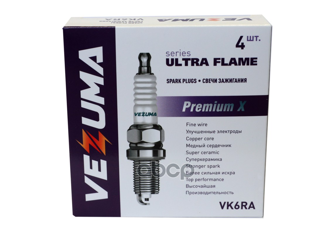 Свеча зажигания Premium X  CHEVROLET / OPEL VEZUMA арт. VK6RA