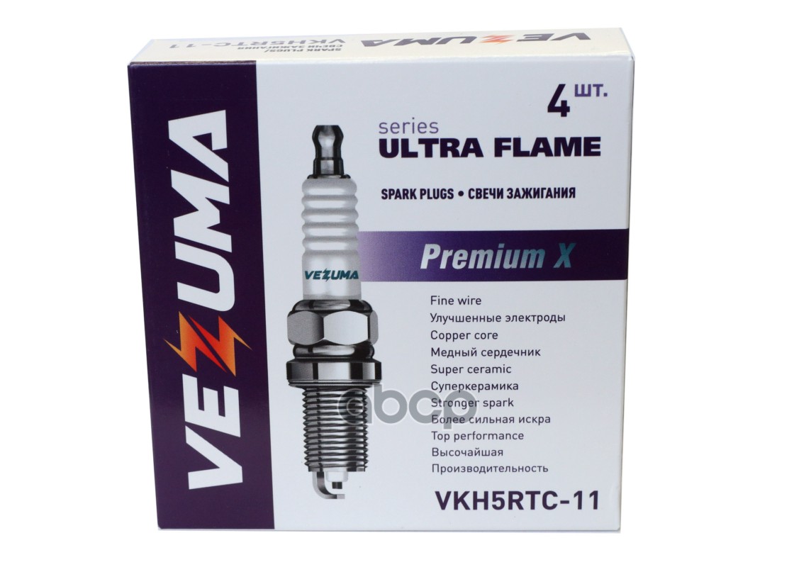 Свеча зажигания Premium X  HYUNDAI / KIA / NISSAN VEZUMA арт. VKH5RTC11