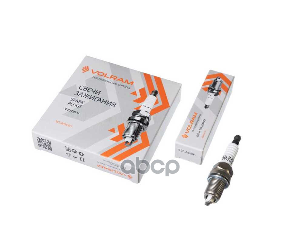 Свеча зажигания RENAULT LOGAN/SANDERO 1.6 8V K7M 04-13, OPEL ASTRA G 1.6 16V 98-05 VOLRAM арт. VR12113