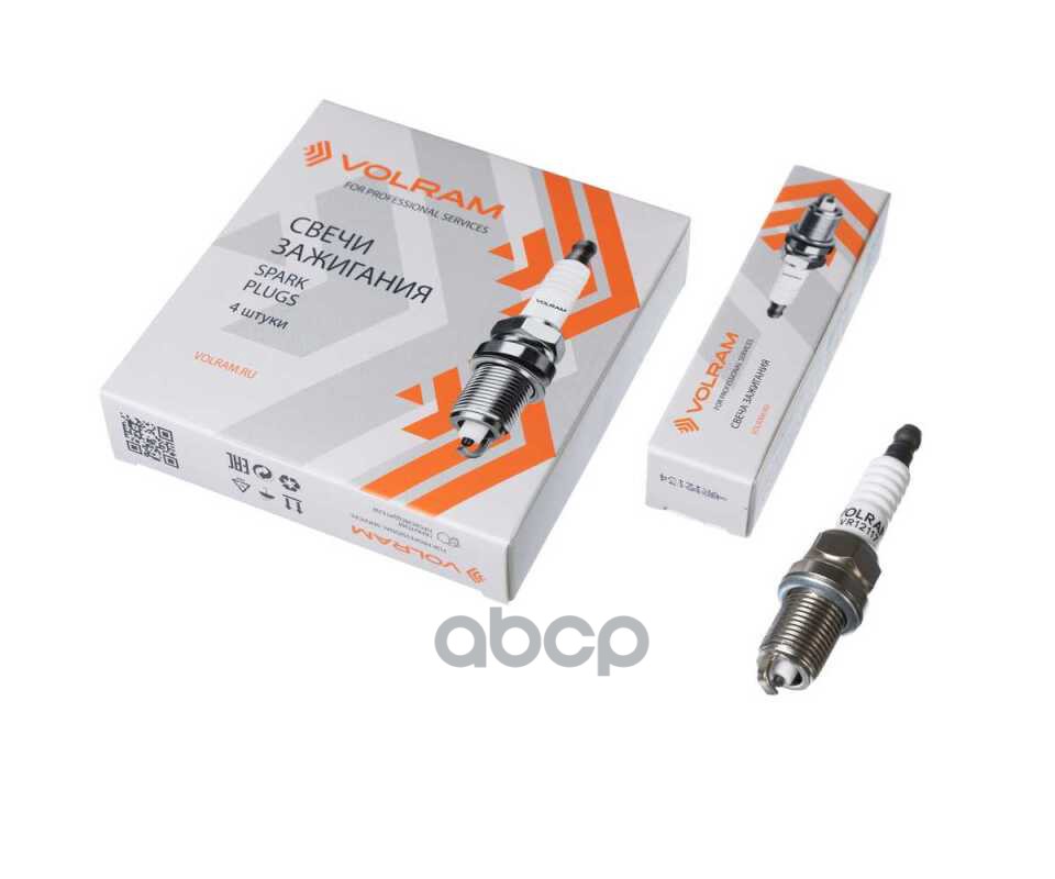 Свеча зажигания DAEWOO NEXIA 1.5 95-, MITSUBISHI LANCER 1.6 03-13, NISSAN, SUBARU VOLRAM арт. VR12117