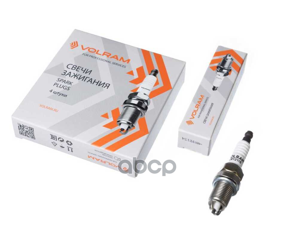 Свеча зажигания RENAULT LOGAN 1.6 8V (K7M) 07-/DUSTER 1.6 16V (K4M) 10-18, BMW VOLRAM арт. VR12118