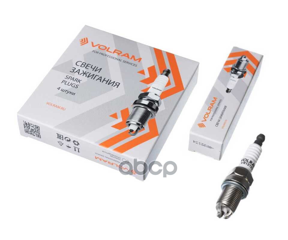 Свеча зажигания VW POLO 1.4-1.6 16V 98-08, AUDI A4 1.6-1.8 94-08, SKODA OCTAVIA, SEAT VOLRAM арт. VR12123