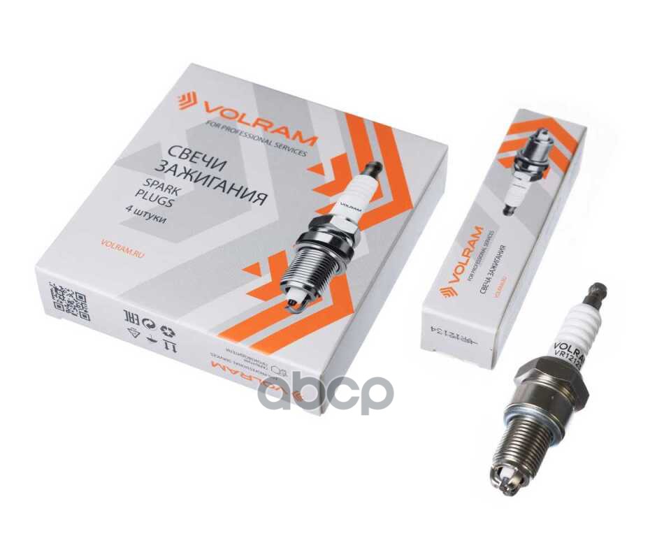 Свеча зажигания AUDI 100 1.8-2.2 84-90,VW POLO 1.3 87-94,SKODA OCTAVIA 1.6 96-04,SEAT VOLRAM арт. VR12125