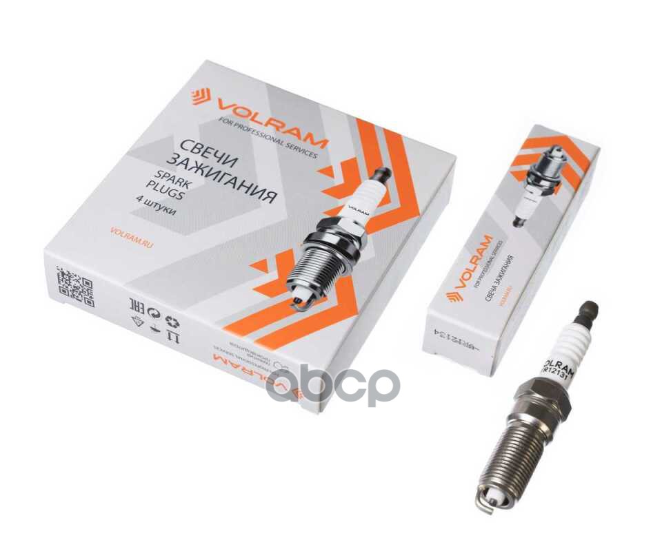 Свеча зажигания FORD FOCUS II 1.4-1.6 -12/FOCUS III 1.6 TI 10-, VOLVO S40 1.6 05-12, MAZDA VOLRAM арт. VR12131