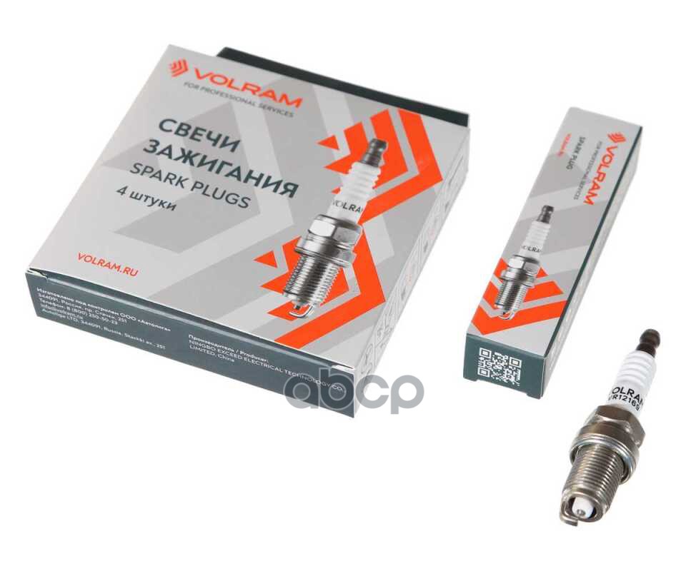 Свеча зажигания MERCEDES E240 2.4-5.4 98-08/C240 2.4-4.3 97-07/VIANO 03-, платина+платина VOLRAM арт. VR12169