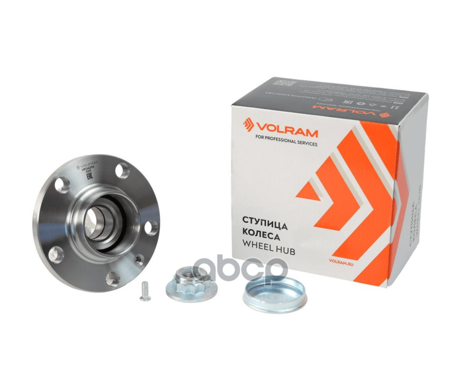 СТУПИЦА для а/м VW POLO SEDAN RUS (10-); SKODA RAPID (12-); С ABS; ЗАДНЯЯ В СБОРЕ С ПОДШИПНИКОМ; (VO VOLRAM арт. VR34264