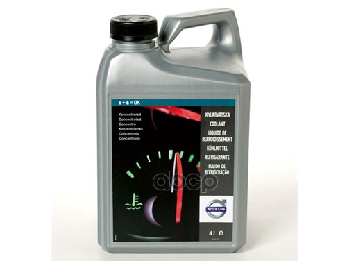 Антифриз концентрат синий G11 4л VOLVO арт. 31439721