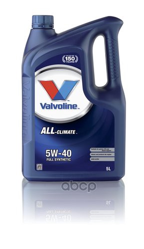 Valvoline Масло Моторное All Climate 5W40 5Л Valvoline 872281