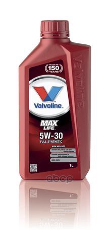 Valvoline Масло Моторное Синтетическое Valvoline Maxlife 5W-30 (1Л) 872371