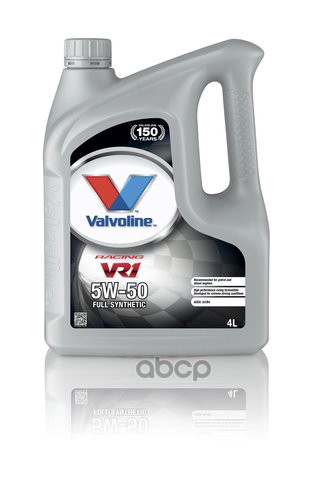 Valvoline Моторное Масло Valvoline Vr1 Rasing Sae 5W-50 (4Л) 873434