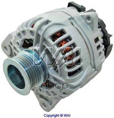 Генератор (новый) Renault Clio III  Grand Scenic II  III  Laguna III  Megane II  III  Scenic II  III WAI арт. 23261n