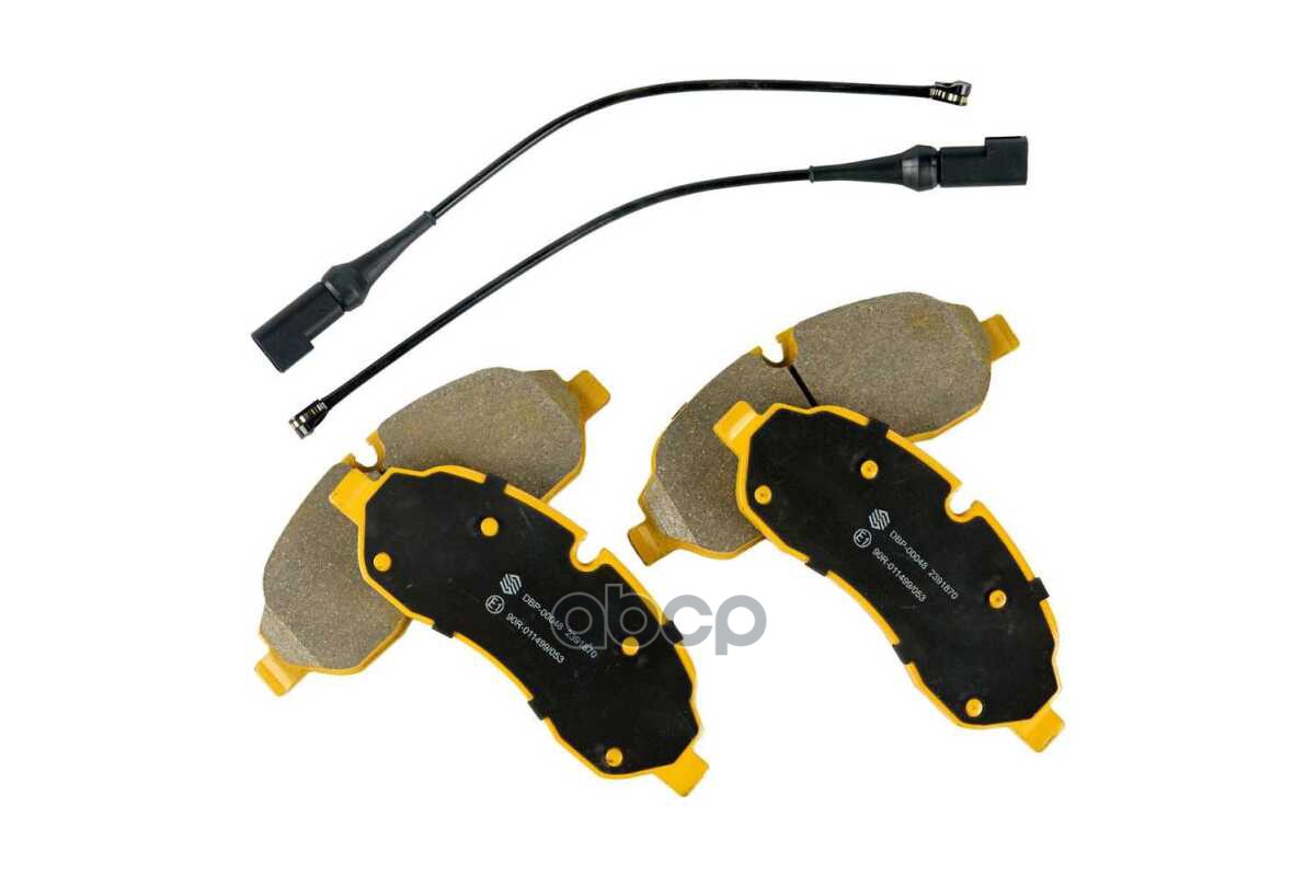 Колодка Тормозная Дисковый Тормоз К-Т Передняя С Датчиком WAYTEKO арт. DBP-00048