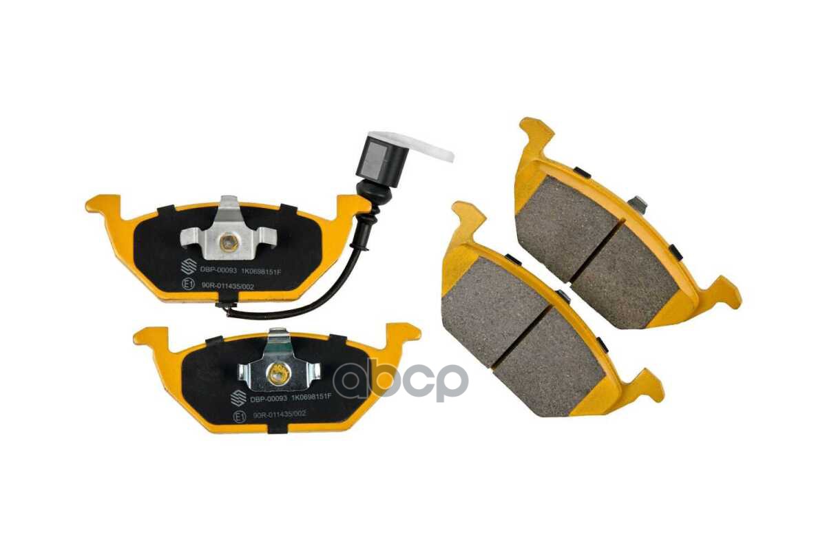 Колодка Тормозная Дисковый Тормоз К-Т Передняя С Датчиком WAYTEKO арт. DBP-00093