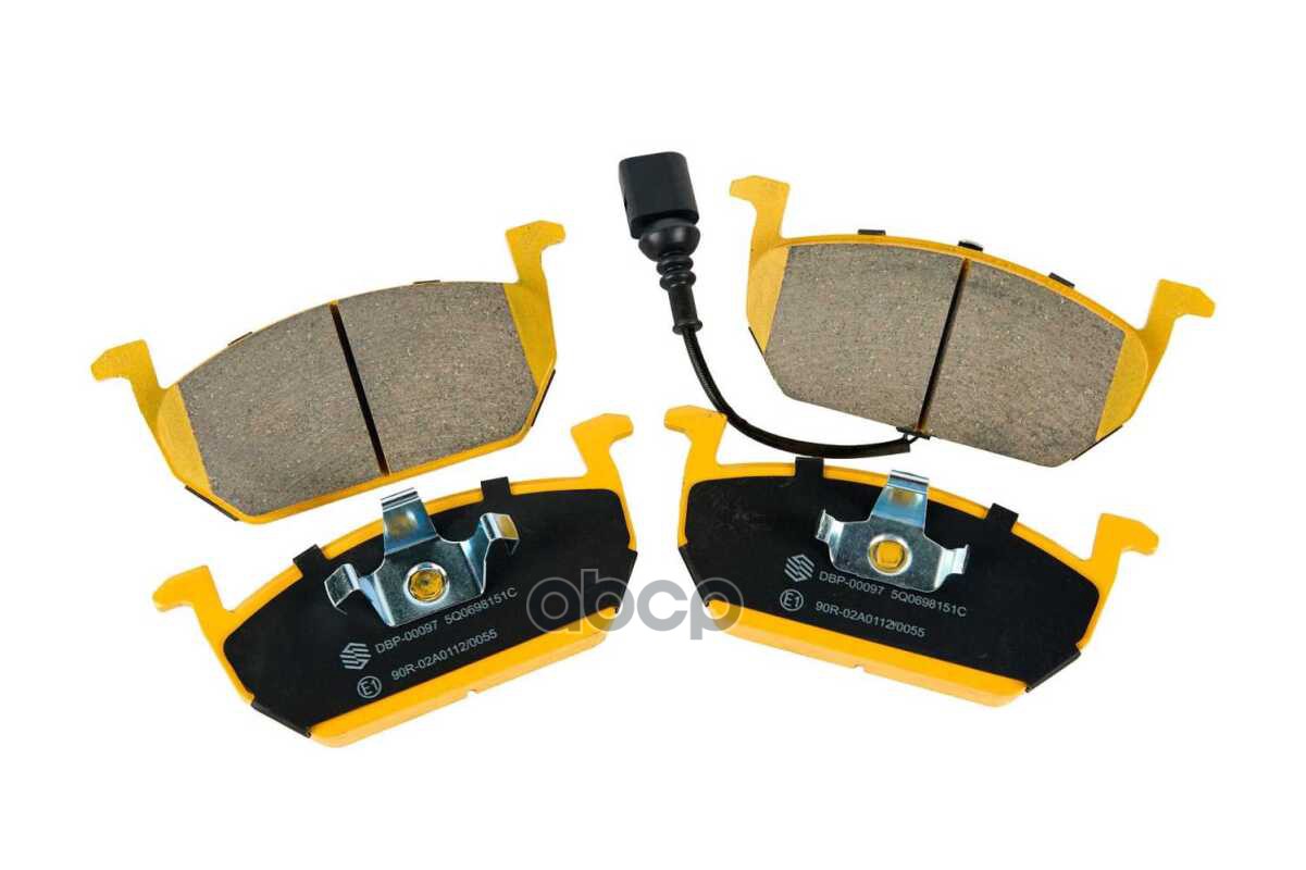 Колодка Тормозная Дисковый Тормоз К-Т Передняя С Датчиком WAYTEKO арт. DBP-00097