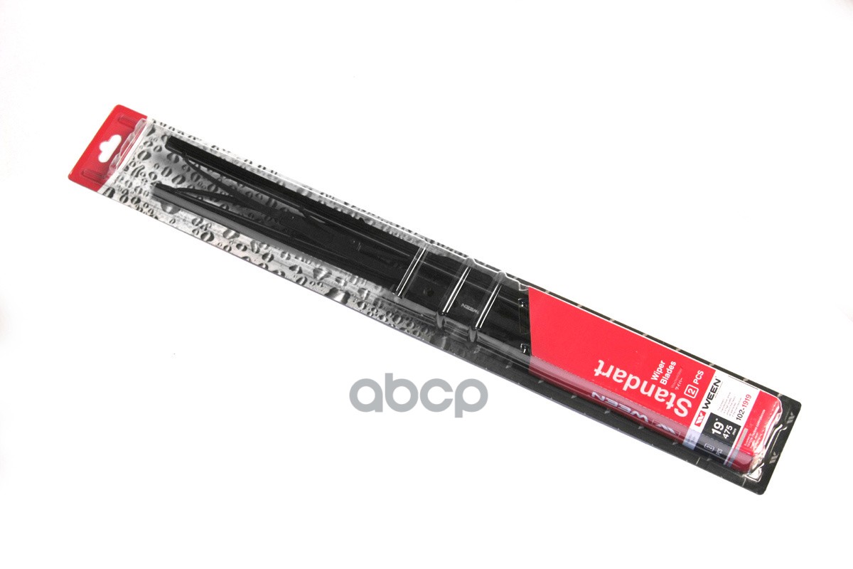 Щётки стеклоочистителя   каркасные  компл. 2шт. (19+19)/(480+480)mm CHEVROLET Lanos Ween арт. 102-1919