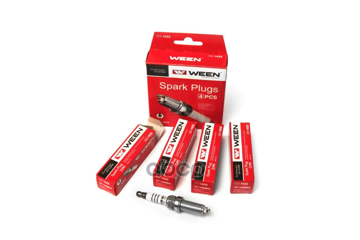 Свеча зажигания LADA Granta FL (11182)  Largus (VAZ-11182)  Vesta 1 6 16V (HR16)  Xray 1 6 (H4M)  PE Ween арт. 122-1433