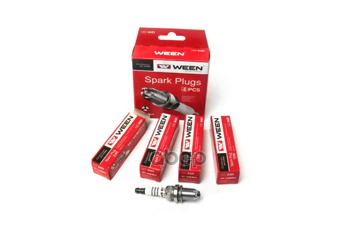 Свеча зажигания 3-х электродная AUDI  MERCEDES-BENZ  SKODA  VW Ween арт. 122-3421