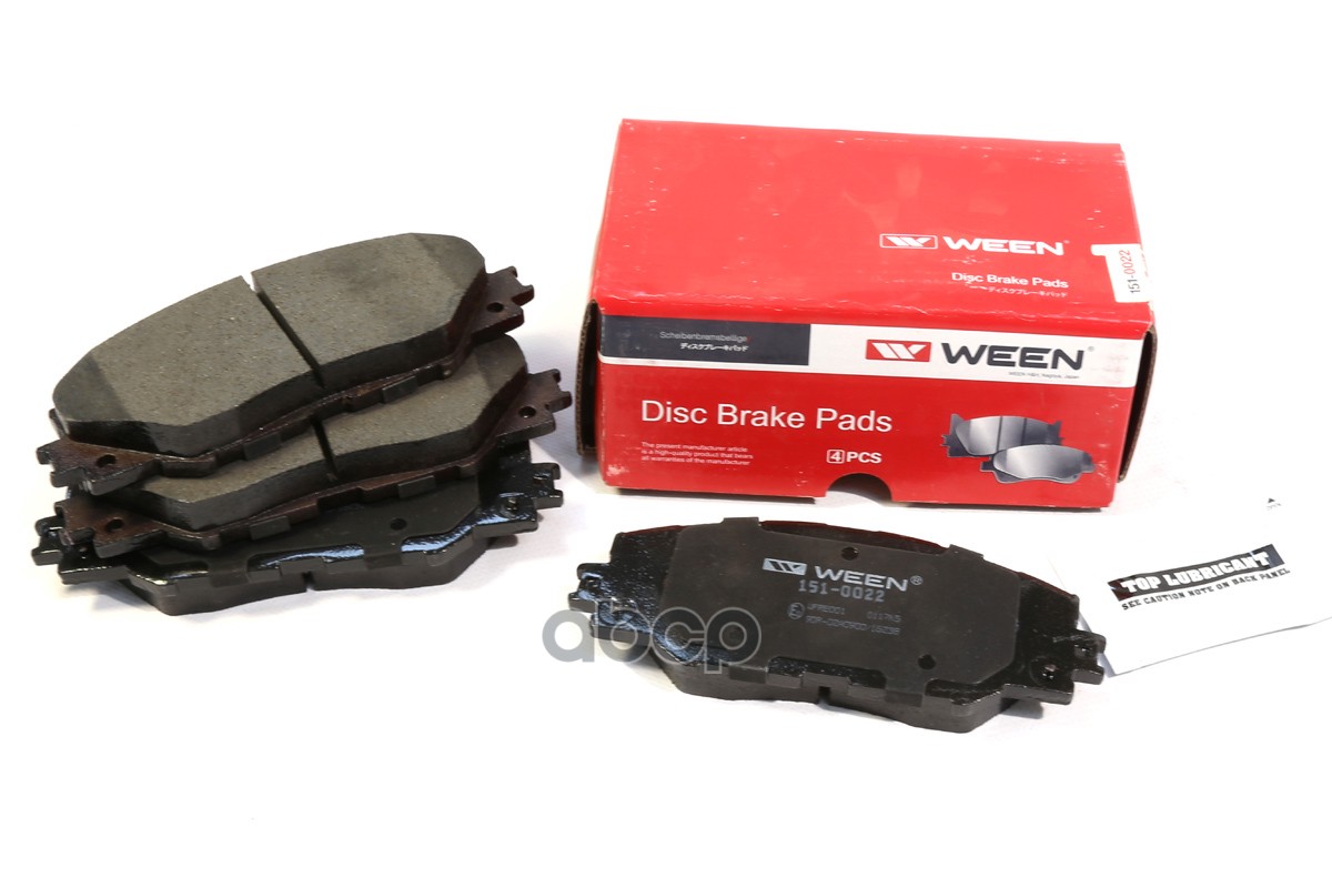 Тормозные колодки дисковые передние TOYOTA Rav 4 III/IV  Auris (E150 E180)  Auris Touring Sports (E1 Ween арт. 151-0022
