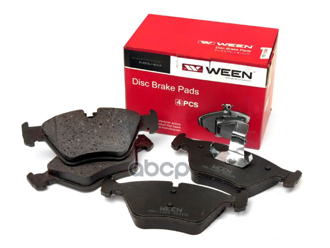 Тормозные колодки дисковые передние BMW 3 (E46)  X3 (E83)  Z4 Ween арт. 151-1266