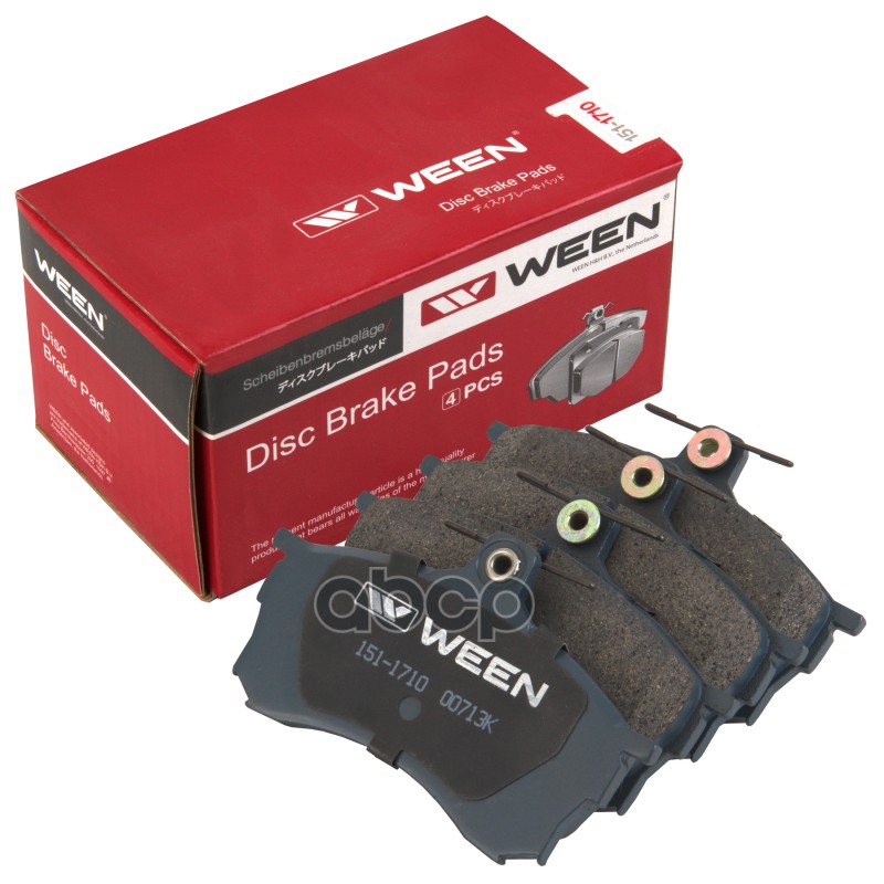 Тормозные Колодки Дисковые Передние Mitsubishi Carisma (Da)  Carisma Saloon (Da) Ween арт. 151-1710