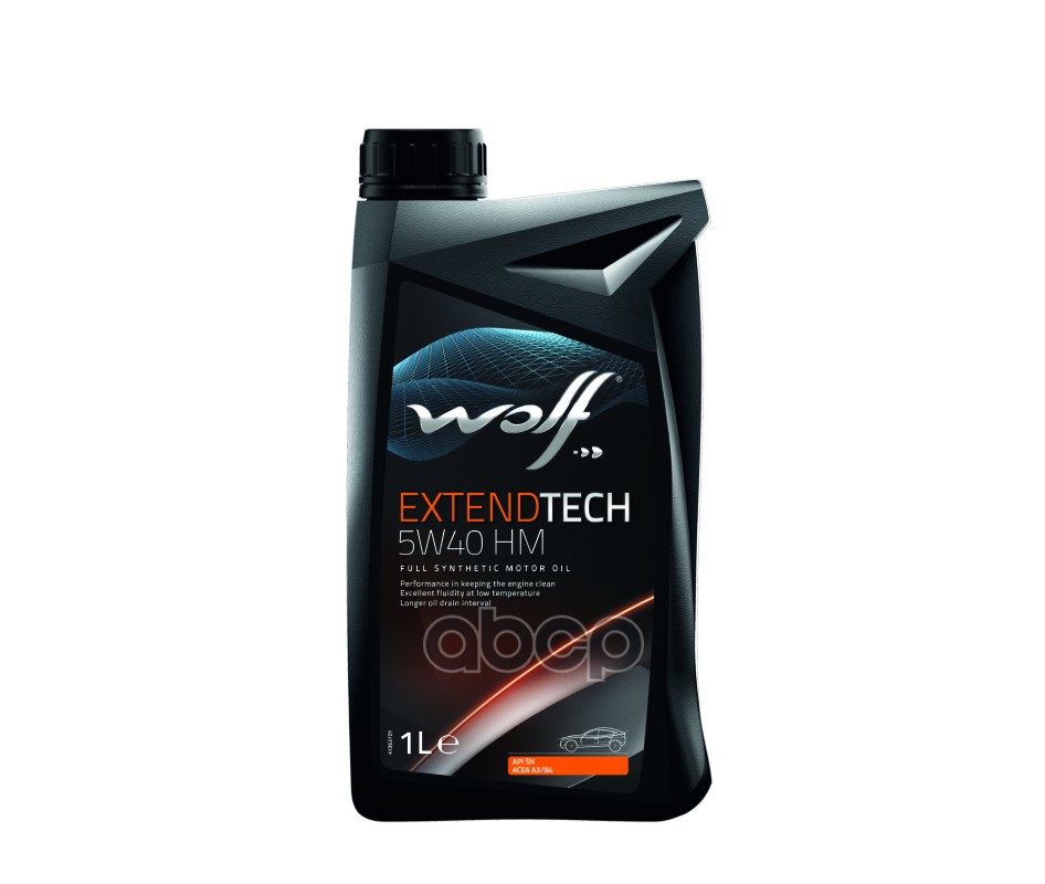 Wolf Масло моторное синтетическое EXTENDTECH HM 5W40 SN/CF, A3/B4 1л