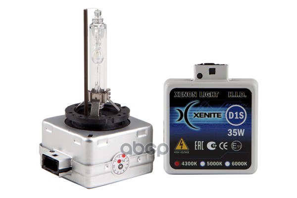 Лампа ксеноновая головного света D1S PK32d-2 5000K Premium 85V 35W Блистер 1шт Xenite арт. 1002005