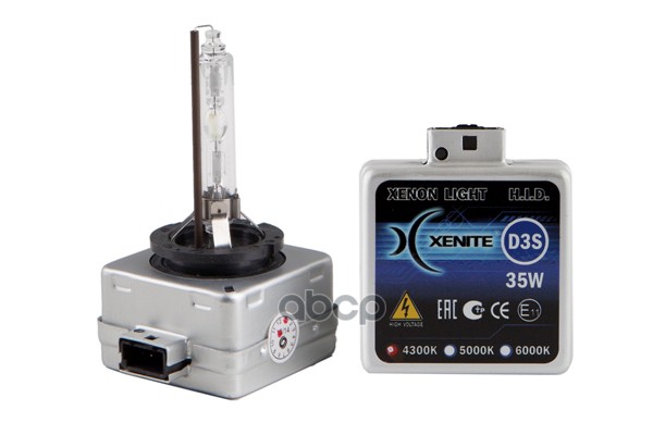 Лампа ксеноновая головного света D3S PK32d-5 4300K Premium 42V 35W Блистер 1шт Xenite арт. 1002016