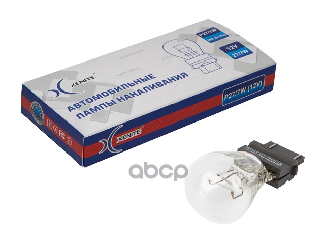 Лампа Накаливания Сигнальная P27w 12V 27W W2.5x16d Картон 10Шт Цена За 1Шт Xenite арт. 1007170