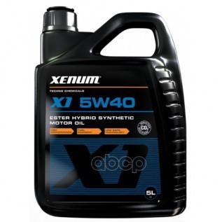 Xenum Масло Моторное Xenum X1 5W-40 Синтетическое 5 Л 1068005