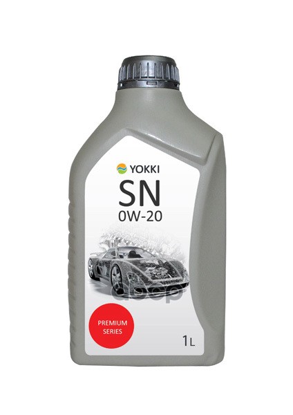 YOKKI Масло Моторное Синтетическое Premium 0W20 Sn, Gf-5 1Л