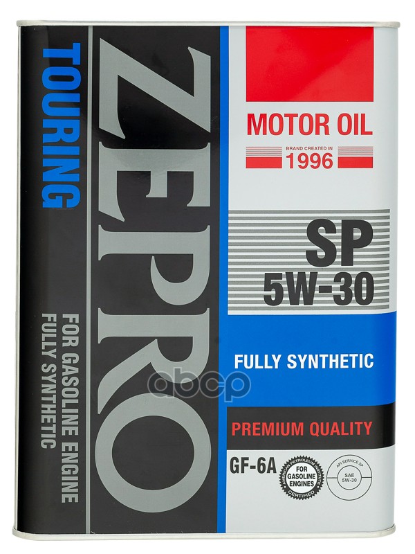 ZEPRO Масло моторное ZEPRO TOURING FS SP/GF-6A 5W-30 4л 4251-004-0