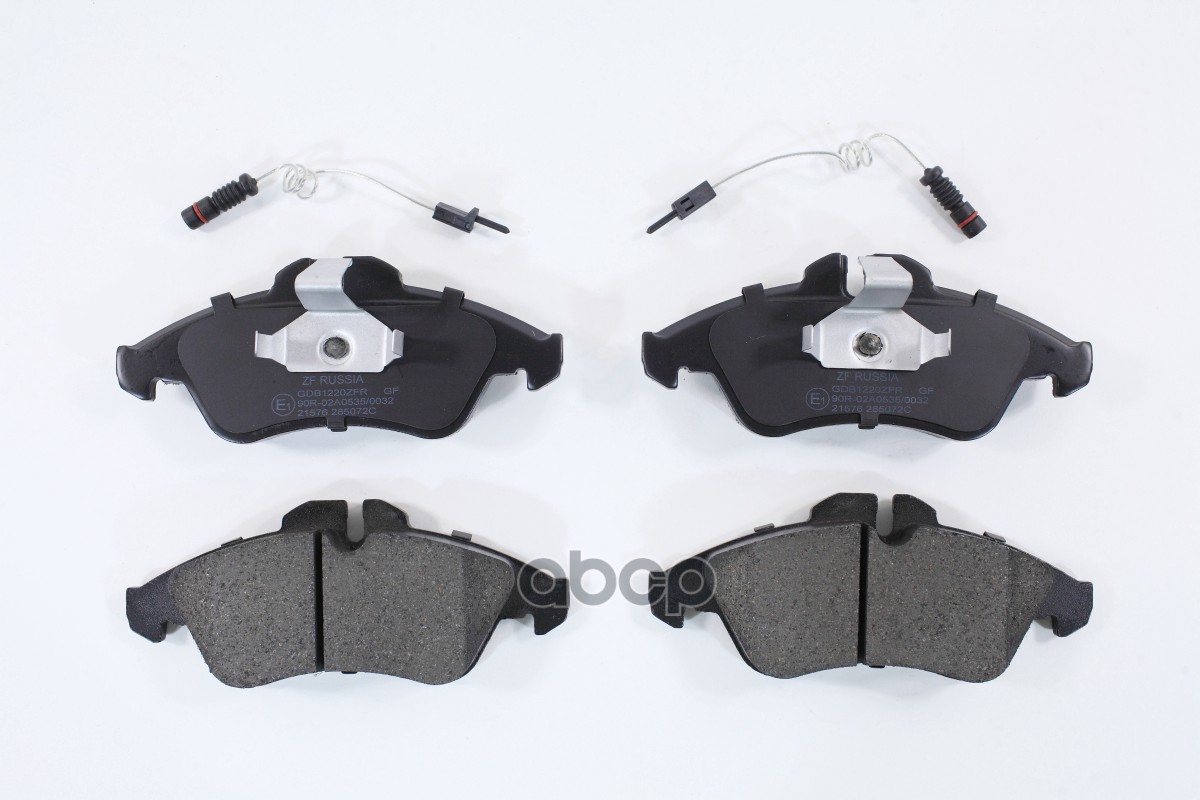 Колодки передние MB Sprinter/W638(Vito) VW LT ZF Russia GDB1220 ZFR ZF Russia арт. GDB1220 ZFR