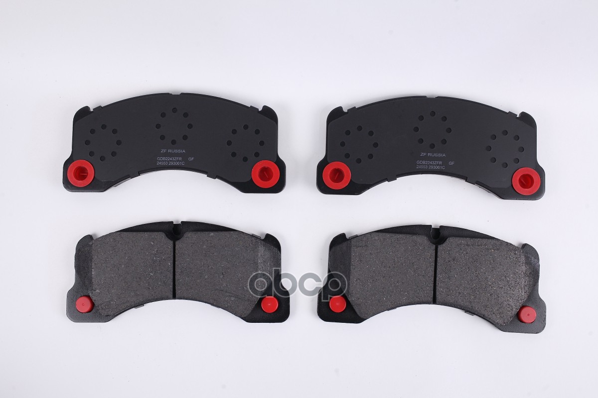 Колодки тормозные передние PORSCHE MACAN 2014- ZF Russia арт. gdb2243zfr