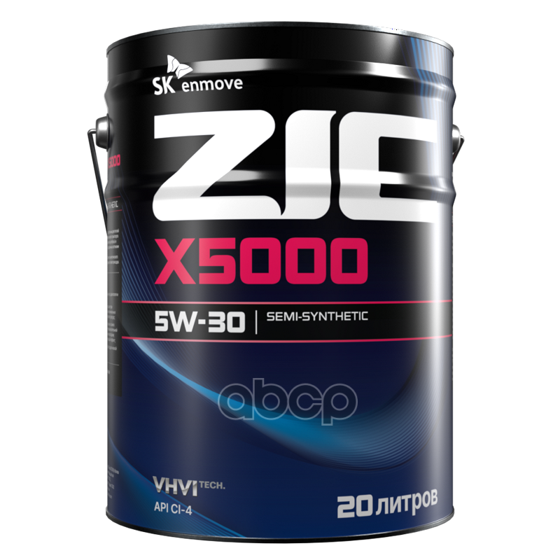 ZIC Масло Мотор. R Zic X5000 5W-30 20Lt 192663
