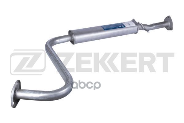 Глушитель дополнительный Chevrolet Lanos (T100) 97-   Daewoo Lanos (KLAT) 97-  Sens (KLAT) 97- корот Zekkert арт. ga-2003a