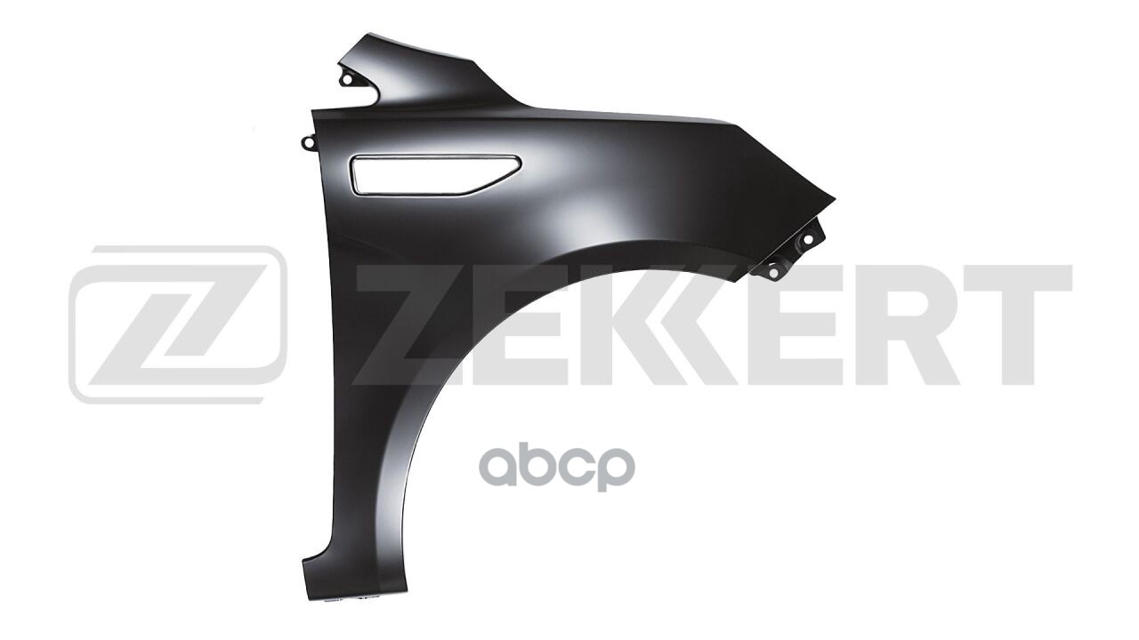 Крыло переднее правое Kia Rio III 11- с отв. под повторитель (Тайвань) Zekkert арт. kt-1052