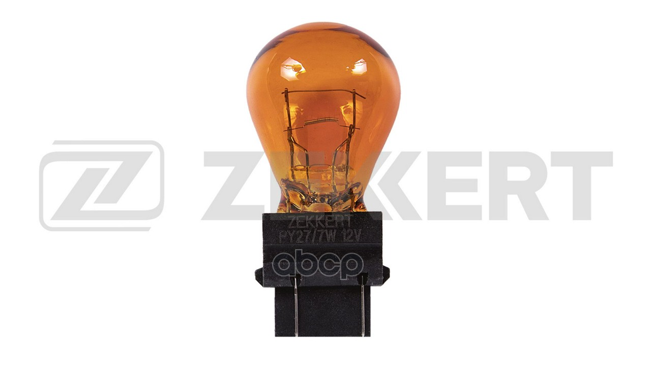 Лампа PY27/7W 12V 27/7W W2.5x16q (миним. кол-во заказа 10 шт) Zekkert арт. lp-1045