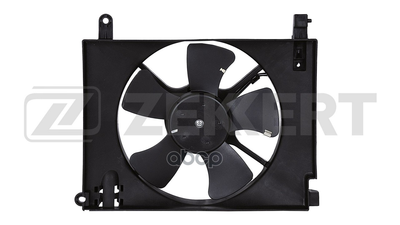 Вентилятор радиатора с кожухом Chevrolet Aveo (T200  T250  T255) 03-  Daewoo Kalos 02- Zekkert арт. mk-7105