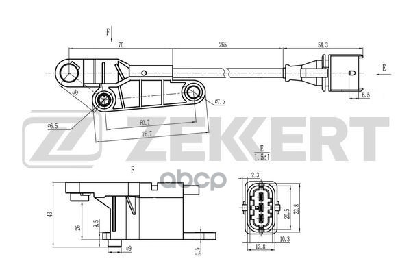 Датчик положения распредвала Opel Astra G 98-  Vectra B  C 95-  Zafira A  B 99-  Corsa C 00-  Meriva Zekkert арт. se-5032